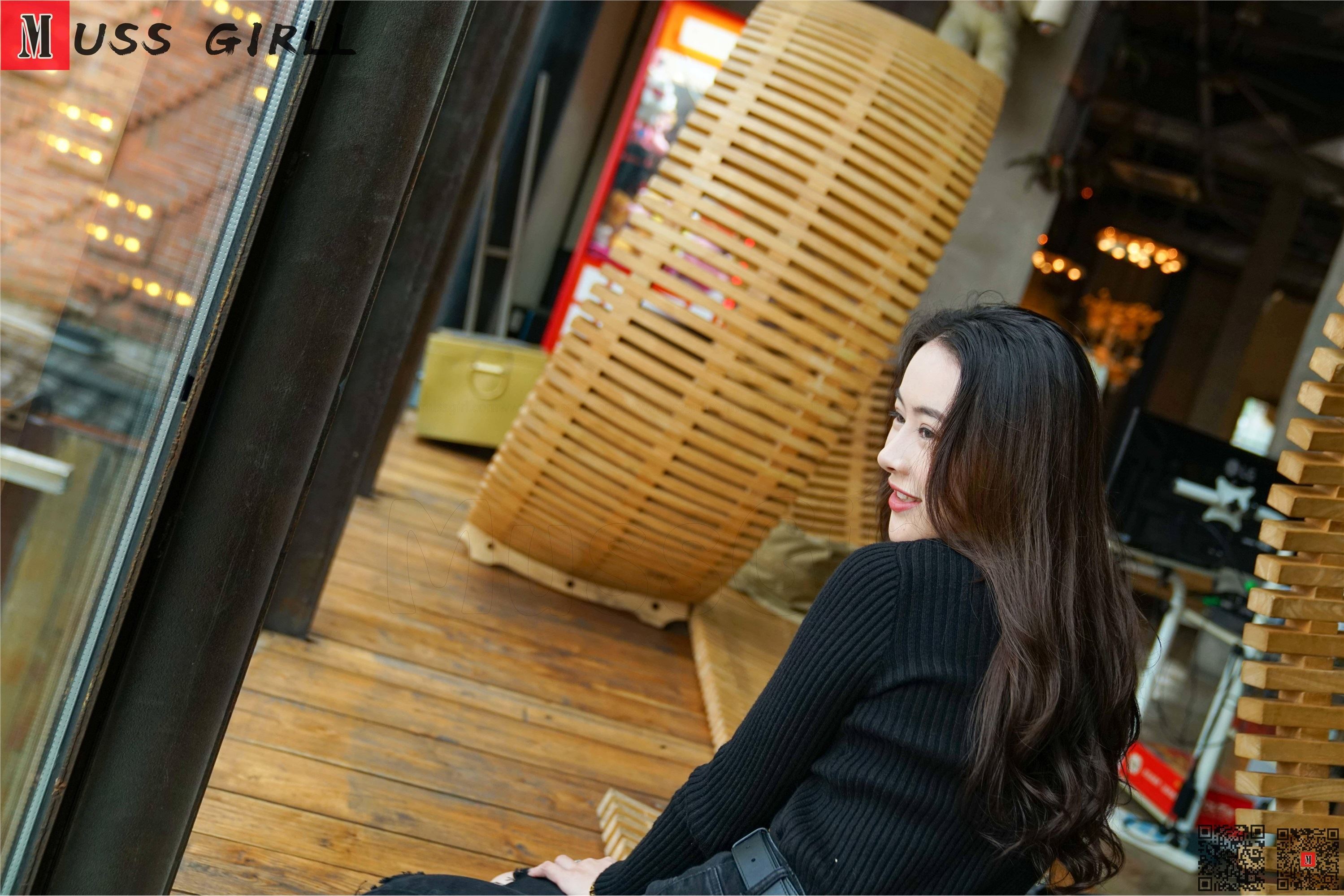 MussGirl慕丝女郎  NO.171 灰丝风衣